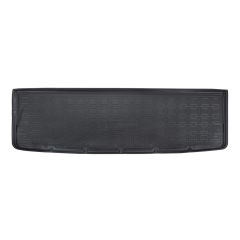 Tapis De Coffre En Caoutchouc TPE Toutes Saisons Pour Volkswagen Carawelle / Trans-Porter / Multivan T5 / T6 2003-2019, Bord Haut, Noir, Antidérapant, Toutes Saisons, Adapté Animaux de Compagnie