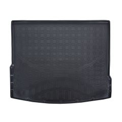 Tapis De Coffre En Caoutchouc TPE Toutes Saisons Pour Volkswagen Tiguan 2 depuis 2016, Bord Haut, Noir, Antidérapant, Toutes Saisons, Adapté Animaux de Compagnie