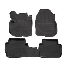 Tapis De Sol En Caoutchouc TPE Toutes Saisones Pour Honda CR-V 2018-2022, Système de Fixation, Bord Haut, Noir, Antidérapant, Toutes Saisons