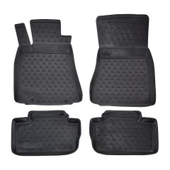 Tapis De Sol En Caoutchouc TPE Toutes Saisones Pour Lexus IS 2 Xe2 2005-2013, Système de Fixation, Bord Haut, Noir, Antidérapant, Toutes Saisons