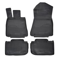 Tapis De Sol En Caoutchouc TPE Toutes Saisones Pour Lexus IS 3 2013-2020, Système de Fixation, Bord Haut, Noir, Antidérapant, Toutes Saisons