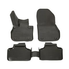 Tapis De Sol En Caoutchouc TPE Toutes Saisones Pour Nissan Juke 2010-2018, Système de Fixation, Bord Haut, Noir, Antidérapant, Toutes Saisons