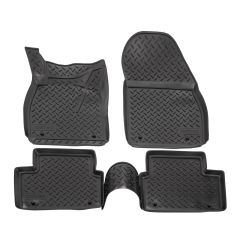 Tapis De Sol En Caoutchouc TPE Toutes Saisones Pour Opel Insignia A 2008-2016, Système de Fixation, Bord Haut, Noir, Antidérapant, Toutes Saisons