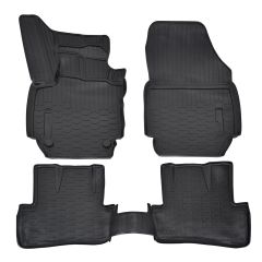 Tapis De Sol En Caoutchouc TPE Toutes Saisones Pour Renault Captur 2013-2019, Système de Fixation, Bord Haut, Noir, Antidérapant, Toutes Saisons