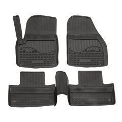Tapis De Sol En Caoutchouc TPE Toutes Saisones Pour Land Rover Range Rover Evoque 2011-2018, Système de Fixation, Bord Haut, Noir, Antidérapant, Toutes Saisons