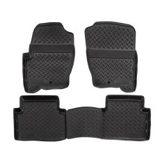 Tapis De Sol En Caoutchouc TPE Toutes Saisones Pour Land Rover Range Rover Sport L320 2005-2012, Système de Fixation, Bord Haut, Noir, Antidérapant, Toutes Saisons