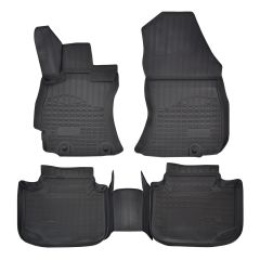 Tapis De Sol En Caoutchouc TPE Toutes Saisones Pour Subaru Outback 5 2014-2019, Système de Fixation, Bord Haut, Noir, Antidérapant, Toutes Saisons