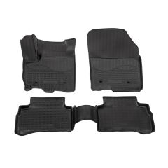 Tapis De Sol En Caoutchouc TPE Toutes Saisones Pour Suzuki Vitara depuis 2015, Système de Fixation, Bord Haut, Noir, Antidérapant, Toutes Saisons