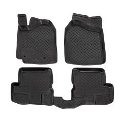 Tapis De Sol En Caoutchouc TPE Toutes Saisones Pour Suzuki Jimny 1998-2018, Système de Fixation, Bord Haut, Noir, Antidérapant, Toutes Saisons