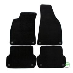 Tapis de sol de qualité supérieure pour Audi A6 C6 4F 2004-2011, Ajustement précis, Base Antidérapante, Renforcée Dans la Zone de la Pédale