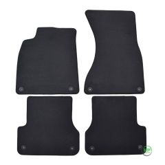 Tapis de sol de qualité supérieure pour Audi A6 C7 2011-2018, Ajustement précis, Base Antidérapante, Renforcée Dans la Zone de la Pédale