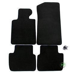 Tapis de sol de qualité supérieure pour Bmw 3 series E46 M3 1998-2006, Ajustement précis, Base Antidérapante, Renforcée Dans la Zone de la Pédale
