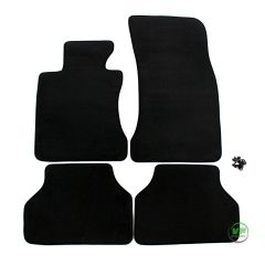 Tapis de sol de qualité supérieure pour Bmw 5 series 2003-2010, Ajustement précis, Base Antidérapante, Renforcée Dans la Zone de la Pédale