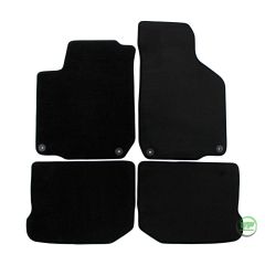 Tapis de sol de qualité supérieure pour Volkswagen Golf 4 / Bora 1997-2003, Ajustement précis, Base Antidérapante, Renforcée Dans la Zone de la Pédale