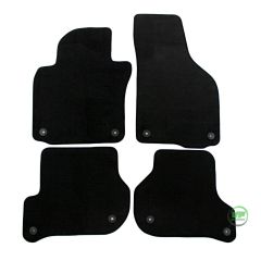 Tapis de sol de qualité supérieure pour Volkswagen Golf 6 2008-2013, Ajustement précis, Base Antidérapante, Renforcée Dans la Zone de la Pédale