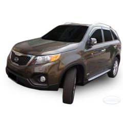 Marche-Pieds Latéraux Marche Pieds Compatible Avec Kia Sorento 2009-2012, 1 jeu de marchepieds 2 pièces (droite et gauche), antidérapant