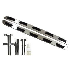 Marche-Pieds Latéraux Marche Pieds Compatible Avec Audi Q7 Bj. 2006-2014, 1 jeu de marchepieds 2 pièces (droite et gauche), antidérapant