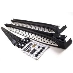 Marche-Pieds Latéraux Marche Pieds Compatible Avec Mercedes GL Klasse X164 2007-2013, 1 jeu de marchepieds 2 pièces (droite et gauche), antidérapant