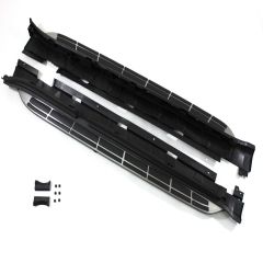 Marche-Pieds Latéraux Marche Pieds Compatible Avec Peugeot Porsche Macan depuis 2014, 1 jeu de marchepieds 2 pièces (droite et gauche), antidérapant