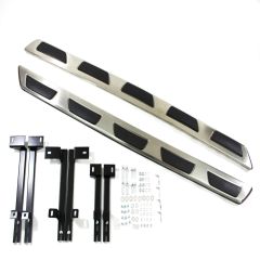 Marche-Pieds Latéraux Marche Pieds Compatible Avec Audi Q7 depuis 2015, 1 jeu de marchepieds 2 pièces (droite et gauche), antidérapant