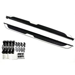 Marche-Pieds Latéraux Marche Pieds Compatible Avec Mazda CX5, CX-5 depuis 2017, 1 jeu de marchepieds 2 pièces (droite et gauche), antidérapant