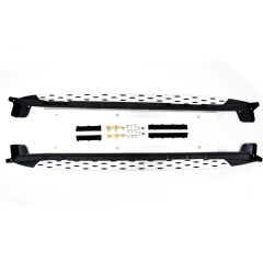 Marche-Pieds Latéraux Marche Pieds Compatible Avec Hyundai Kona 2017-2023, 1 jeu de marchepieds 2 pièces (droite et gauche), antidérapant