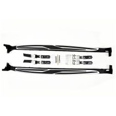 Marche-Pieds Latéraux Marche Pieds Compatible Avec Ford Kuga Mk3 2016-2019, 1 jeu de marchepieds 2 pièces (droite et gauche), antidérapant