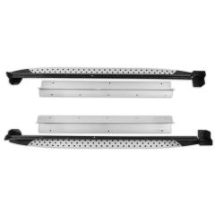 Marche-Pieds Latéraux Marche Pieds Compatible Avec Hyundai Santa Fe depuis 2018, 1 jeu de marchepieds 2 pièces (droite et gauche), antidérapant