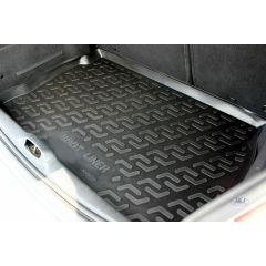 Tapis De Coffre Caoutchouc Premium Compatible Avec Peugeot 207 5P. Berlina 2006-2019, Protection pour Le Transport, Bord Haut, Antidérapant, Inodore, Toutes Saisons