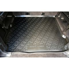 Tapis De Coffre Caoutchouc Premium Compatible Avec Land Rover Discovery 3 2004-2009, Protection pour Le Transport, Bord Haut, Antidérapant, Inodore, Toutes Saisons