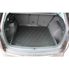 Tapis De Coffre Caoutchouc Premium Compatible Avec Skoda Kodiaq depuis 2016, Protection pour Le Transport, Bord Haut, Antidérapant, Inodore, Toutes Saisons