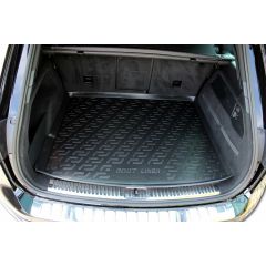 Tapis De Coffre Caoutchouc Premium Compatible Avec Volkswagen Touareg 1 2002-2010 / Touareg 2 2010-2018, Protection pour Le Transport, Bord Haut, Antidérapant, Inodore, Toutes Saisons