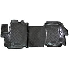Tapis De Sol En Caoutchouc 3D Exclusive Compatible Avec Peugeot Boxer 2006-2012, Système de Fixation, Bord Haut, Inodore, Noir, Antidérapant, Toutes Saisons