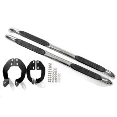 Tubes Marche-Pieds Latéraux Marche Pieds Compatible Avec Mercedes Ml-Klasse W163 1998-2005, 2 pièces (droite et gauche), pièces d'installation et de fixation