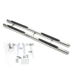 Tubes Marche-Pieds Latéraux Marche Pieds Compatible Avec Mazda CX-5 2012-2016, 2 pièces (droite et gauche), pièces d'installation et de fixation