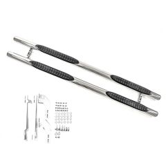 Tubes Marche-Pieds Latéraux Marche Pieds Compatible Avec Nissan X-Trail T32 2014-2021, 2 pièces (droite et gauche), pièces d'installation et de fixation