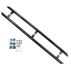 Tubes Marche-Pieds Latéraux Marche Pieds Compatible Avec Volkswagen Caddy 2003-2015, 2 pièces (droite et gauche), pièces d'installation et de fixation