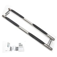 Tubes Marche-Pieds Latéraux Marche Pieds Compatible Avec Nissan Juke 2010-2018, 2 pièces (droite et gauche), pièces d'installation et de fixation