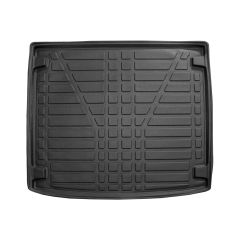 Tapis De Coffre Sur Mesure Pour  Seat Exeo ST Break 2008-2013, Noir, Antidérapant, Bord Haut, Toutes Saisons, Adapté Animaux de Compagnie