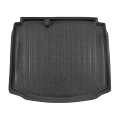Tapis De Coffre Sur Mesure Pour  Audi A3 8P 2004-2012 5P. Berlina, Noir, Antidérapant, Bord Haut, Toutes Saisons, Adapté Animaux de Compagnie
