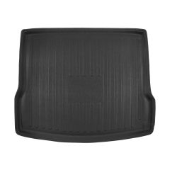 Tapis De Coffre Sur Mesure Pour  Audi Q5 8R 2008-2015, Noir, Antidérapant, Bord Haut, Toutes Saisons, Adapté Animaux de Compagnie