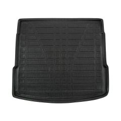 Tapis De Coffre Sur Mesure Pour  Audi Q5 depuis 2016, Noir, Antidérapant, Bord Haut, Toutes Saisons, Adapté Animaux de Compagnie