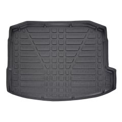 Tapis De Coffre Sur Mesure Pour  Audi A3 8Y 4P. Berlina depuis 2021, Noir, Antidérapant, Bord Haut, Toutes Saisons, Adapté Animaux de Compagnie