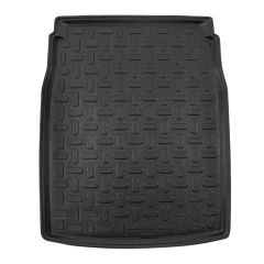 Tapis De Coffre Sur Mesure Pour  Bmw 5 series E60 4P. Berlina 2004-2010, Noir, Antidérapant, Bord Haut, Toutes Saisons, Adapté Animaux de Compagnie