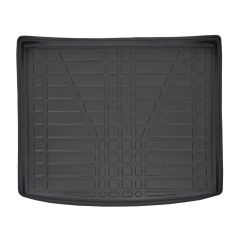 Tapis De Coffre Sur Mesure Pour  Bmw X3 G01 depuis 2017, Noir, Antidérapant, Bord Haut, Toutes Saisons, Adapté Animaux de Compagnie