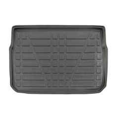 Tapis De Coffre Sur Mesure Pour  Citroen C3 depuis 2017, Noir, Antidérapant, Bord Haut, Toutes Saisons, Adapté Animaux de Compagnie