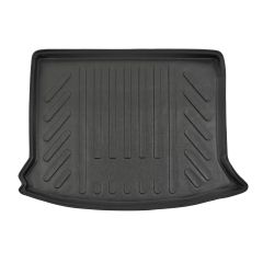 Tapis De Coffre Sur Mesure Pour  Dacia Sandero 2008-2012, Noir, Antidérapant, Bord Haut, Toutes Saisons, Adapté Animaux de Compagnie