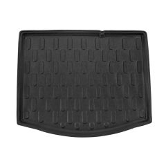 Tapis De Coffre Sur Mesure Pour  Ford Focus 2 2005-2010 5P. Berlina, Noir, Antidérapant, Bord Haut, Toutes Saisons, Adapté Animaux de Compagnie
