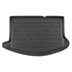 Tapis De Coffre Sur Mesure Pour  Ford Fiesta 7 2008-2017, Noir, Antidérapant, Bord Haut, Toutes Saisons, Adapté Animaux de Compagnie