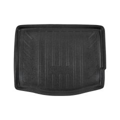 Tapis De Coffre Sur Mesure Pour  Ford Focus 3 depuis 2011 5P. Berlina, Noir, Antidérapant, Bord Haut, Toutes Saisons, Adapté Animaux de Compagnie